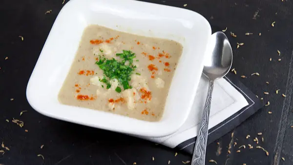 Blumenkohl Fenchel Suppe mit Anis-1